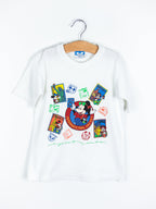 Vintage Disney 'Mickey Around the World' T-Shirt - Age 5-6 years