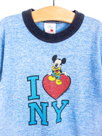 Vintage Disney 'I Love NY' T-Shirt - Age 2-3 years