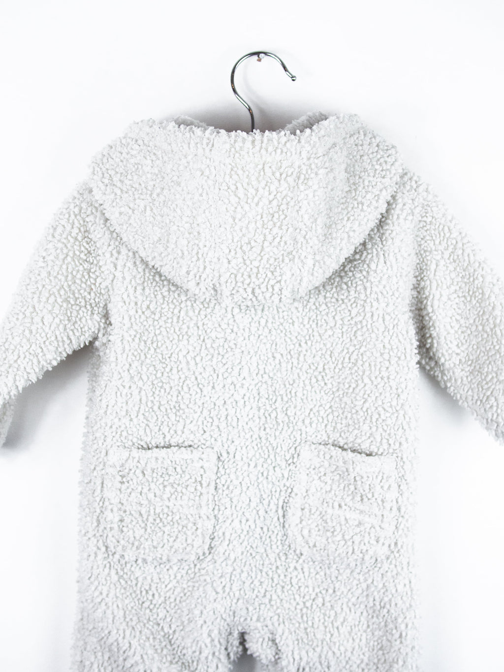 Carhartt White Teddy Fleece Snowsuit - Age 3-6 months