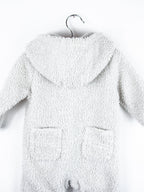 Carhartt White Teddy Fleece Snowsuit - Age 3-6 months