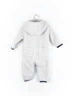 Carhartt White Teddy Fleece Snowsuit - Age 3-6 months