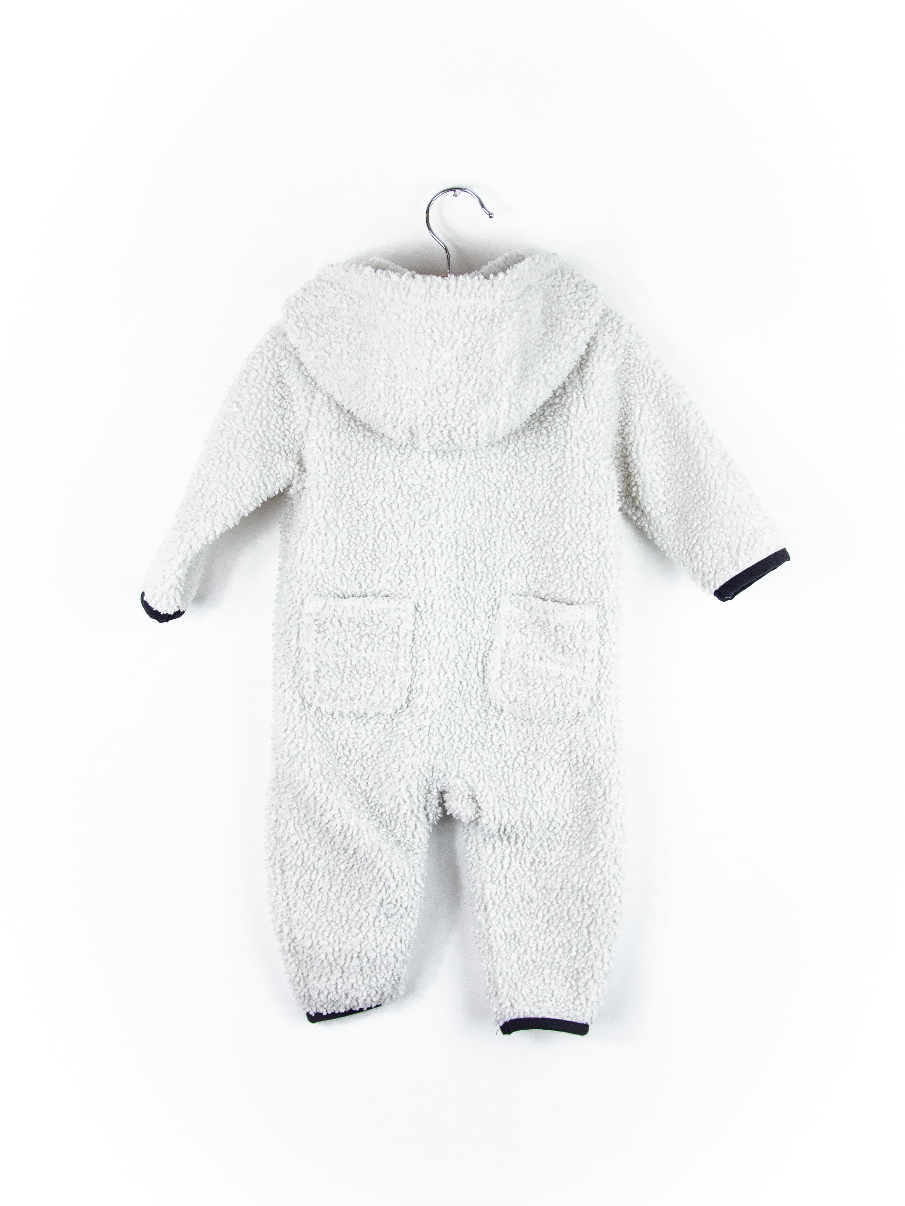 Carhartt White Teddy Fleece Snowsuit - Age 3-6 months