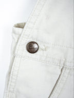 Carhartt White Frill Dungaree Shorties - Age 3 years