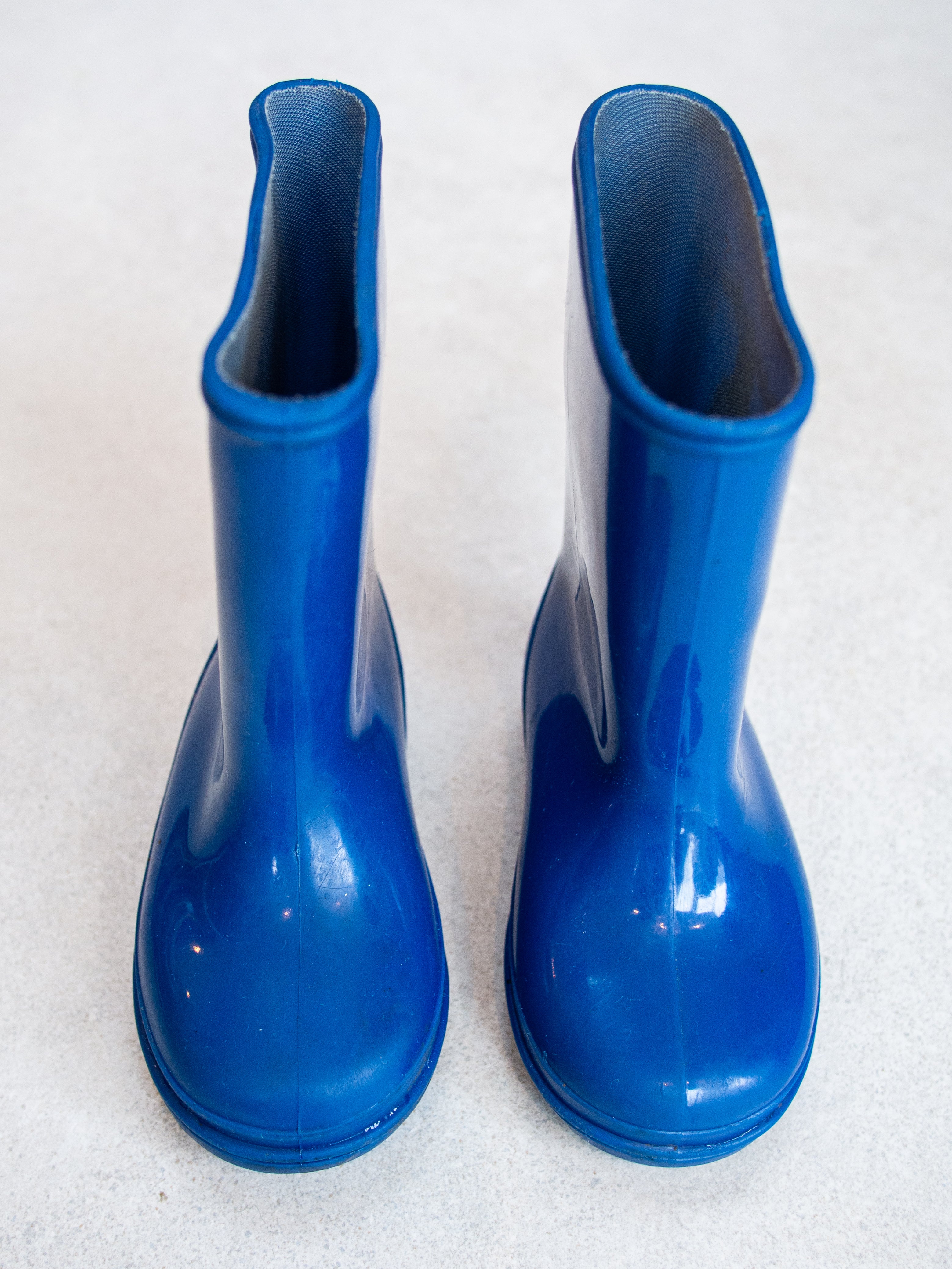 Vintage Paddington Bear Wellies - UK Infant Size 6