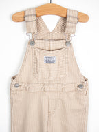 Levi's Brown Hickory Stripe Dungarees - Age 18-24 months