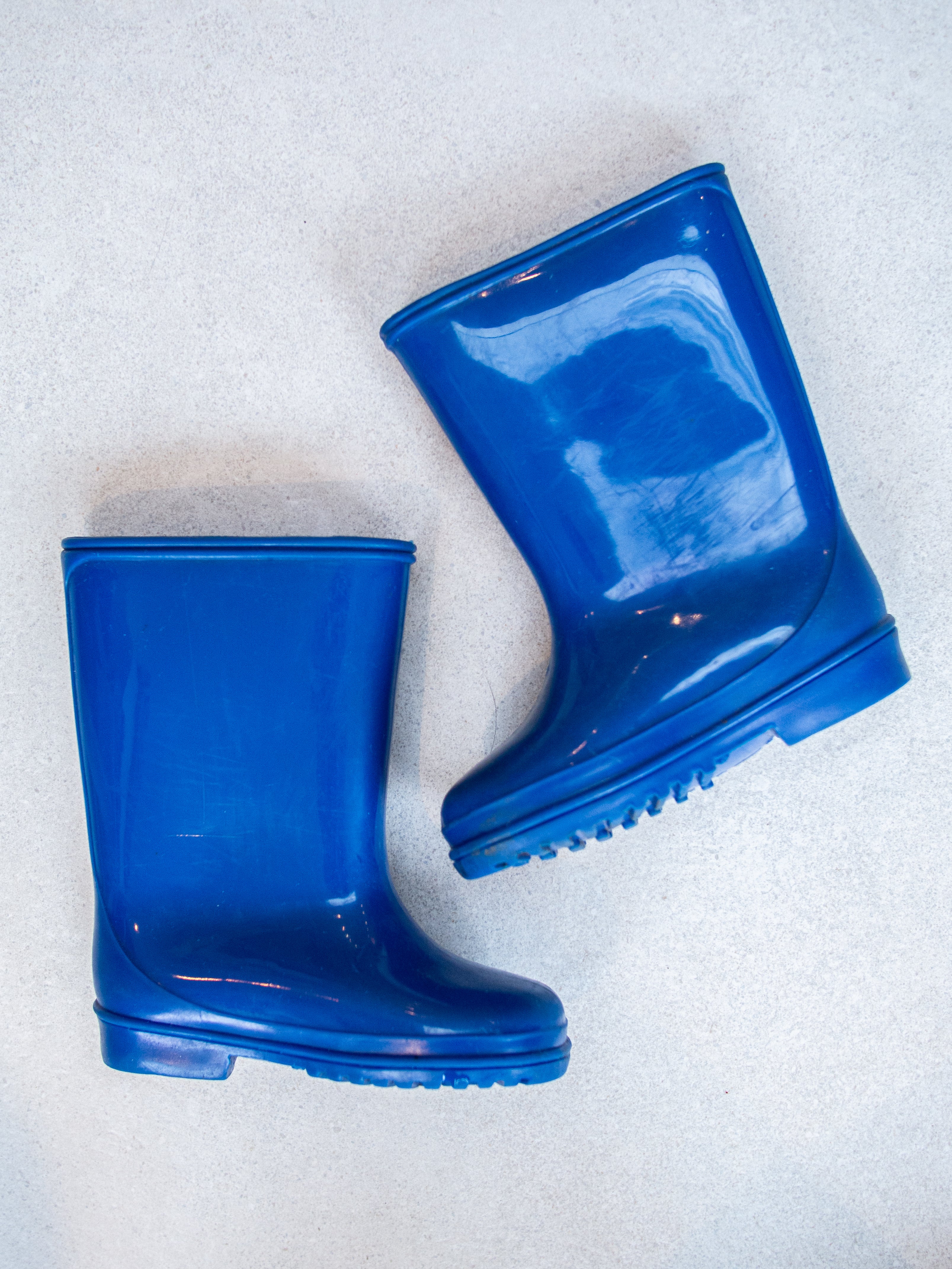 Vintage Paddington Bear Wellies - UK Infant Size 6