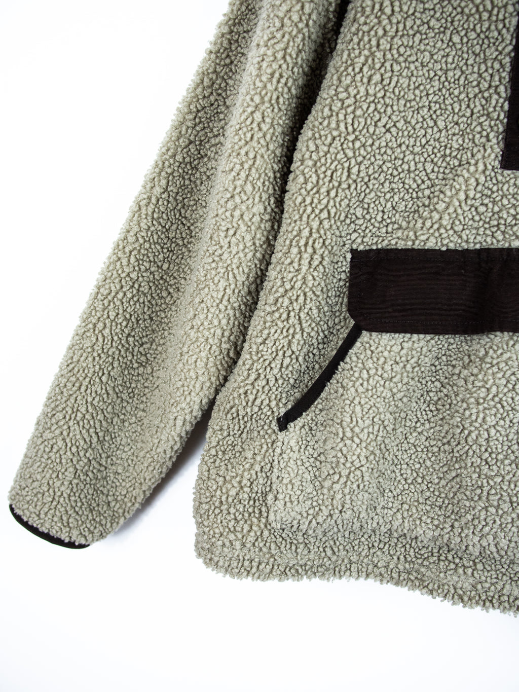 Carhartt Grey Teddy Fleece Hoody - Age 8-10 years