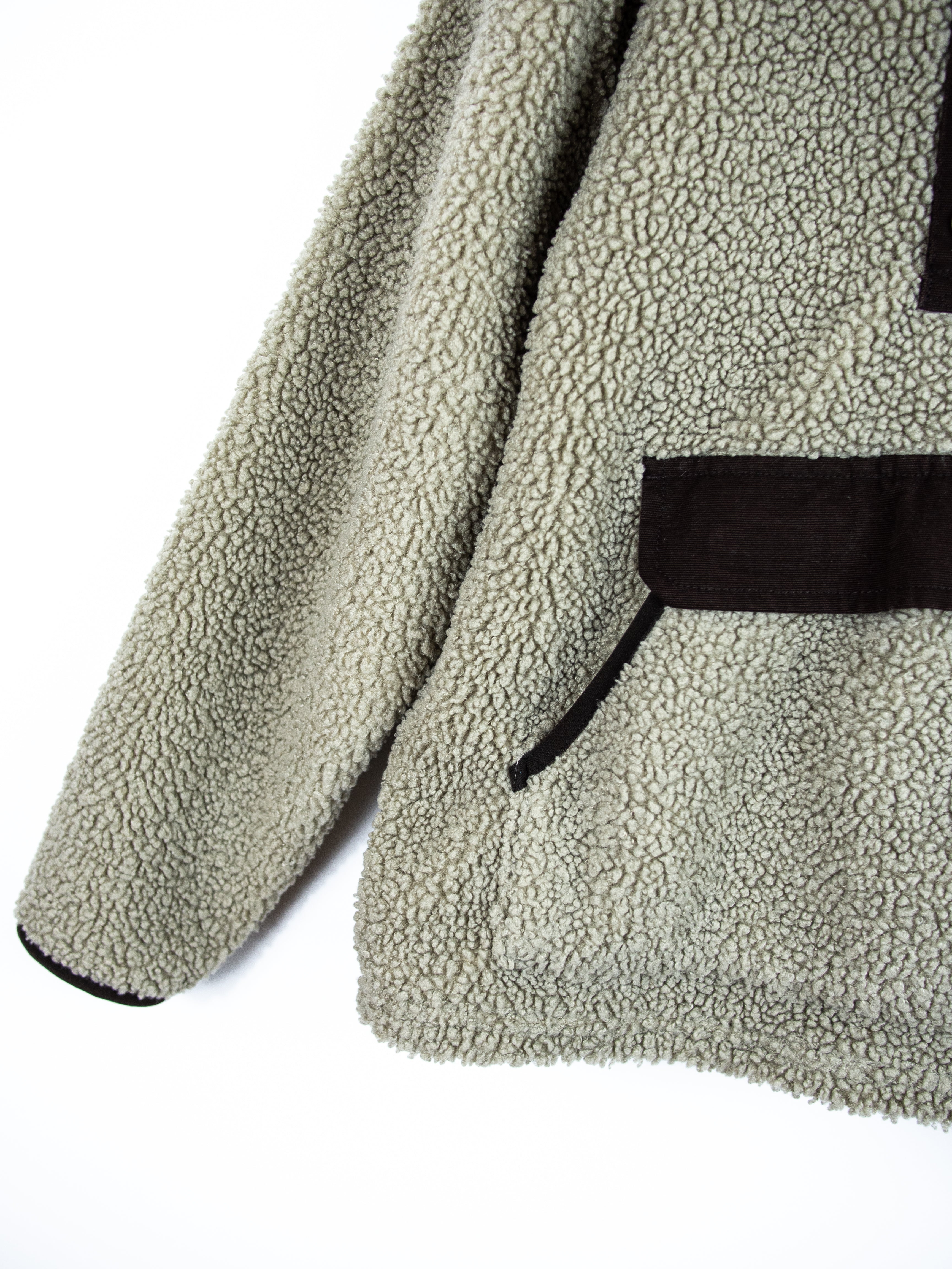 Carhartt Grey Teddy Fleece Hoody - Age 8-10 years