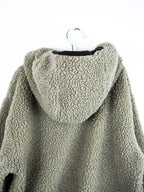 Carhartt Grey Teddy Fleece Hoody - Age 8-10 years