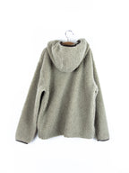 Carhartt Grey Teddy Fleece Hoody - Age 8-10 years
