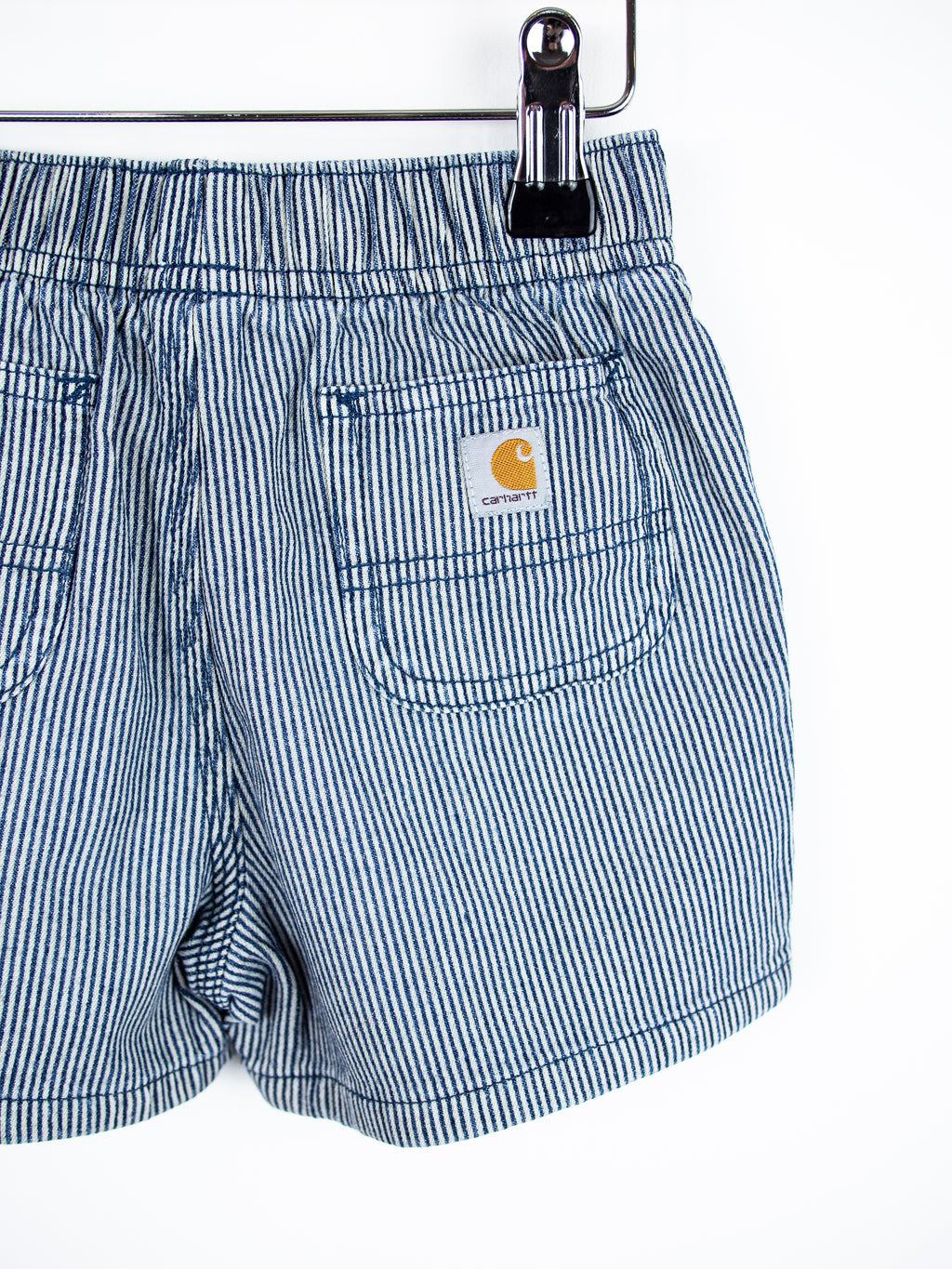 Carhartt Hickory Stripe Shorts - Age 2-3 years