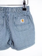Carhartt Hickory Stripe Shorts - Age 2-3 years