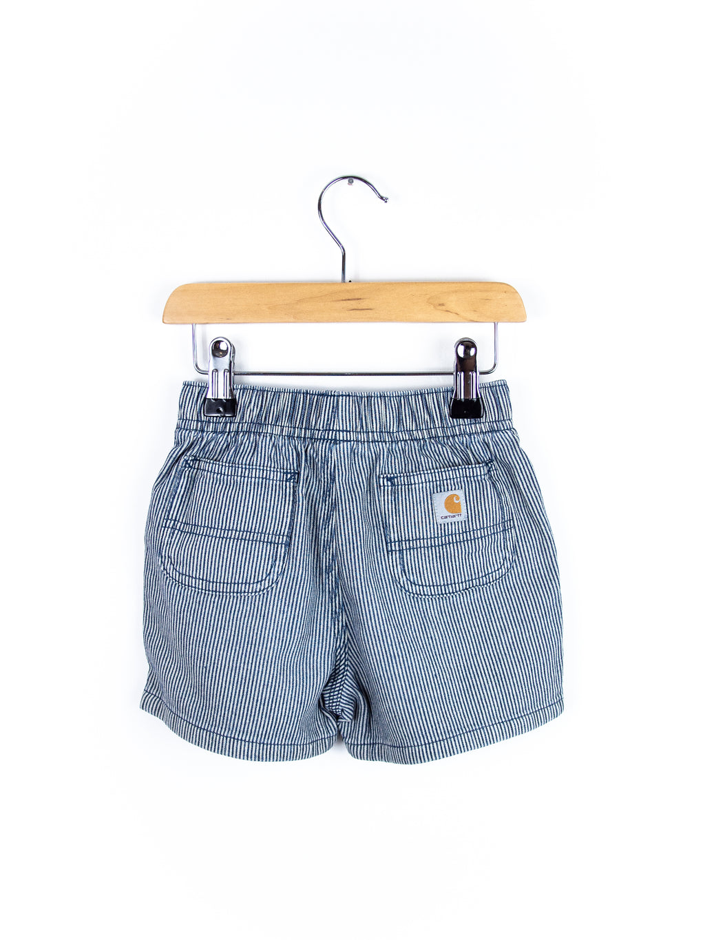 Carhartt Hickory Stripe Shorts - Age 2-3 years