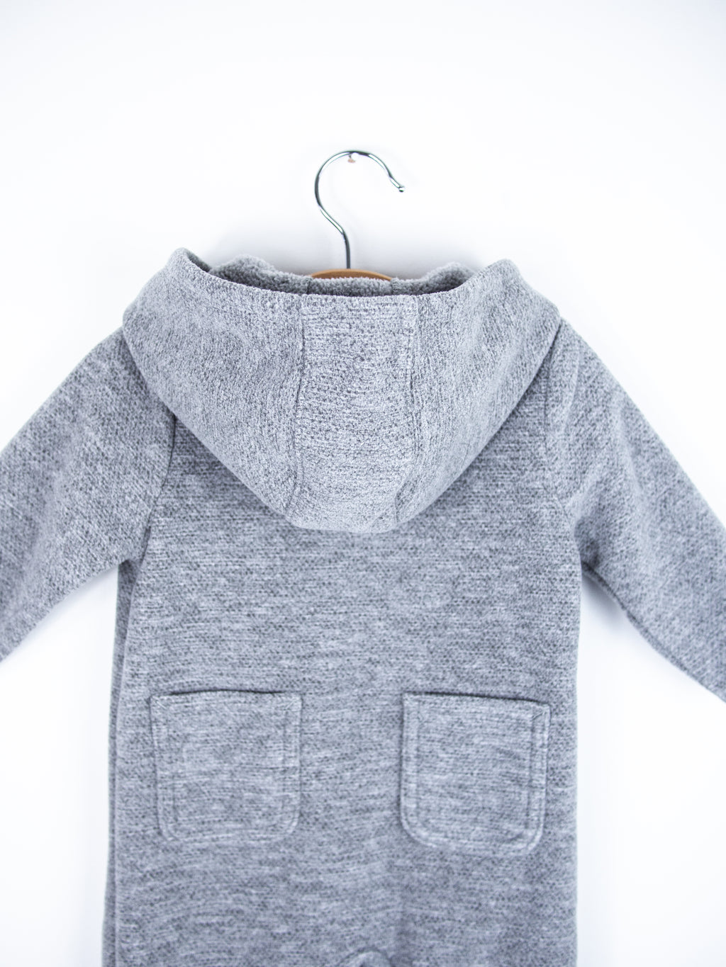 Carhartt Grey Fleece Snowsuit - Age 3-6 months