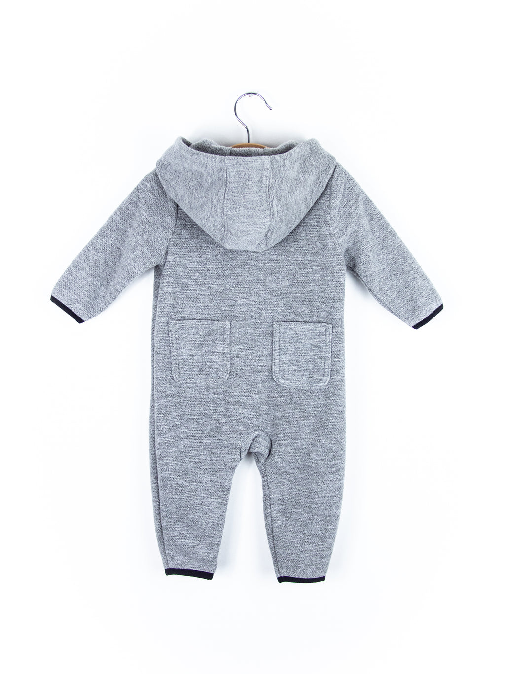 Carhartt Grey Fleece Snowsuit - Age 3-6 months