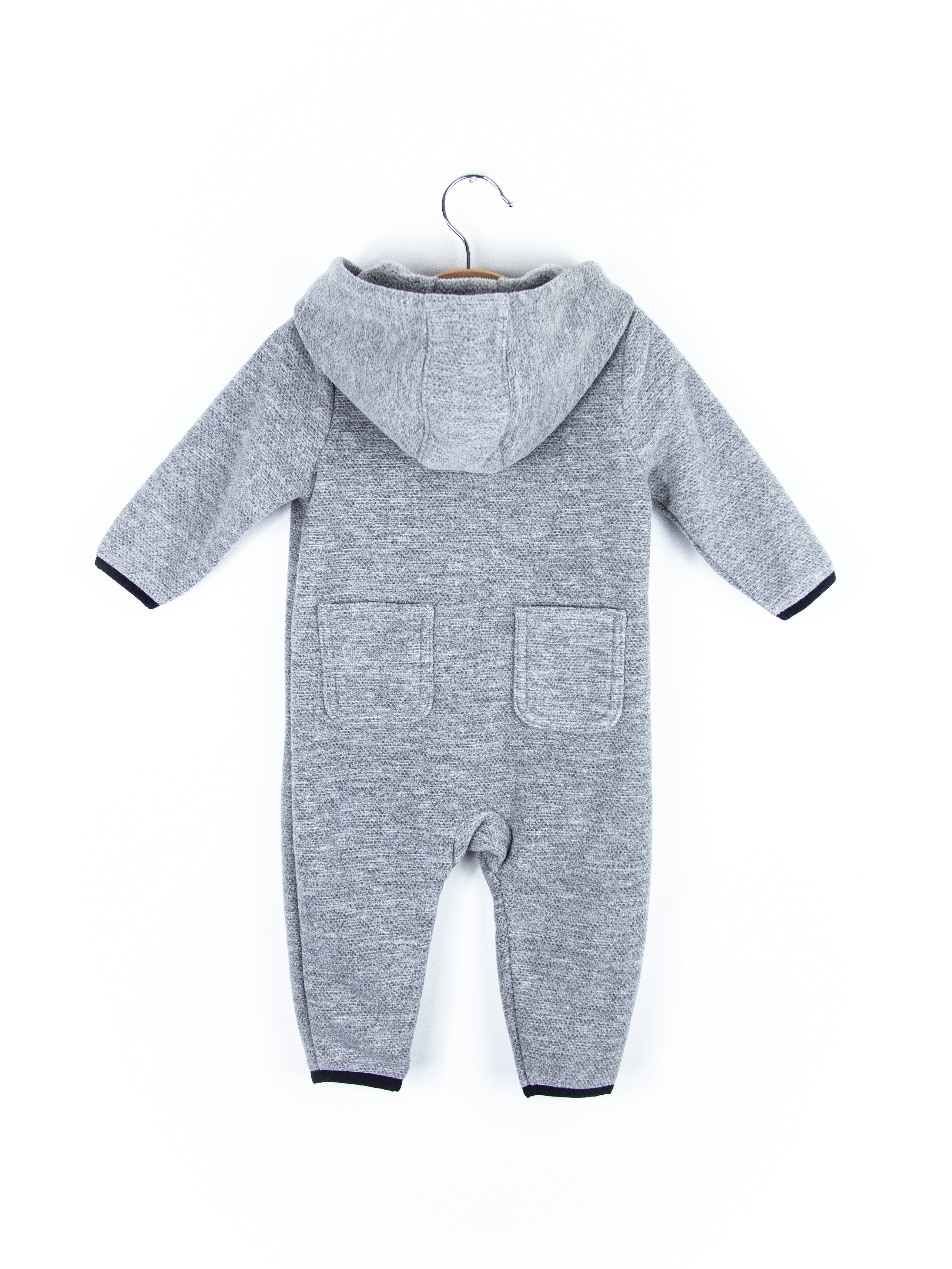 Carhartt Grey Fleece Snowsuit - Age 3-6 months