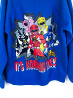 Vintage Power Rangers Sweatshirt - Age 6-7 years