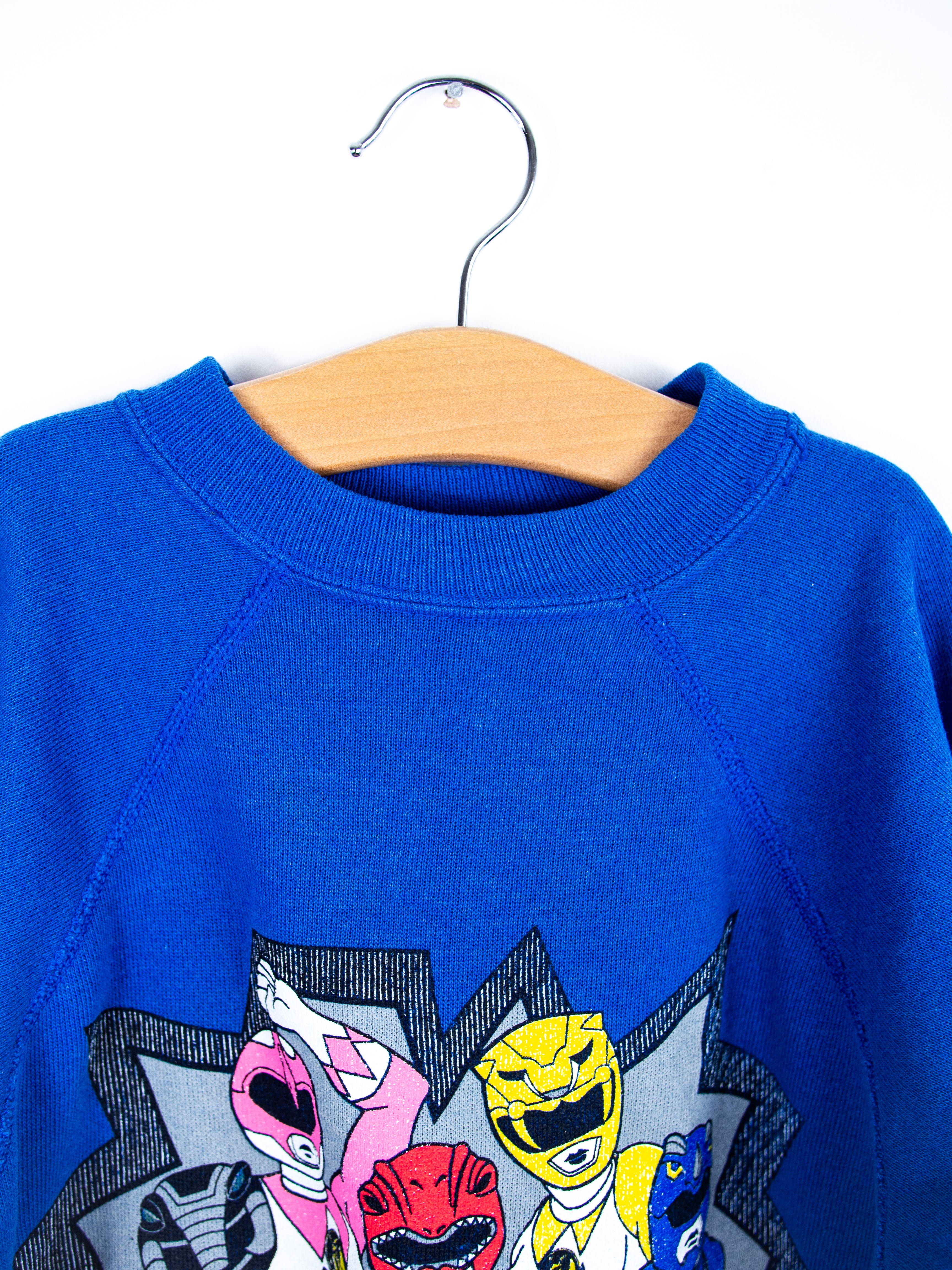 Vintage Power Rangers Sweatshirt - Age 6-7 years