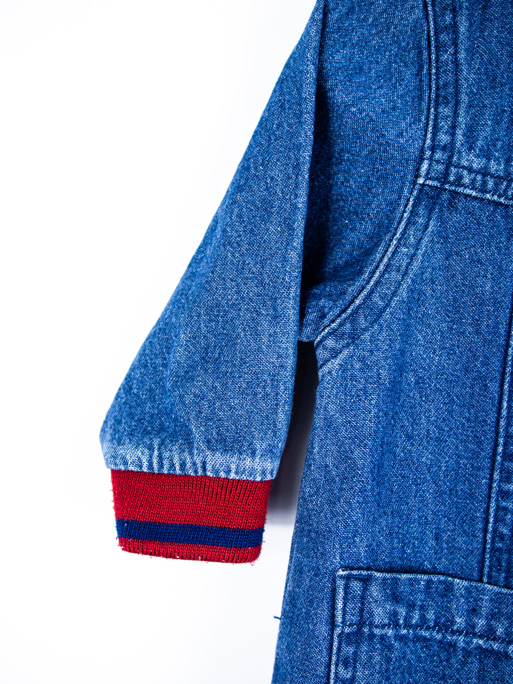 Vintage Denim Boiler Suit - Age 3 months