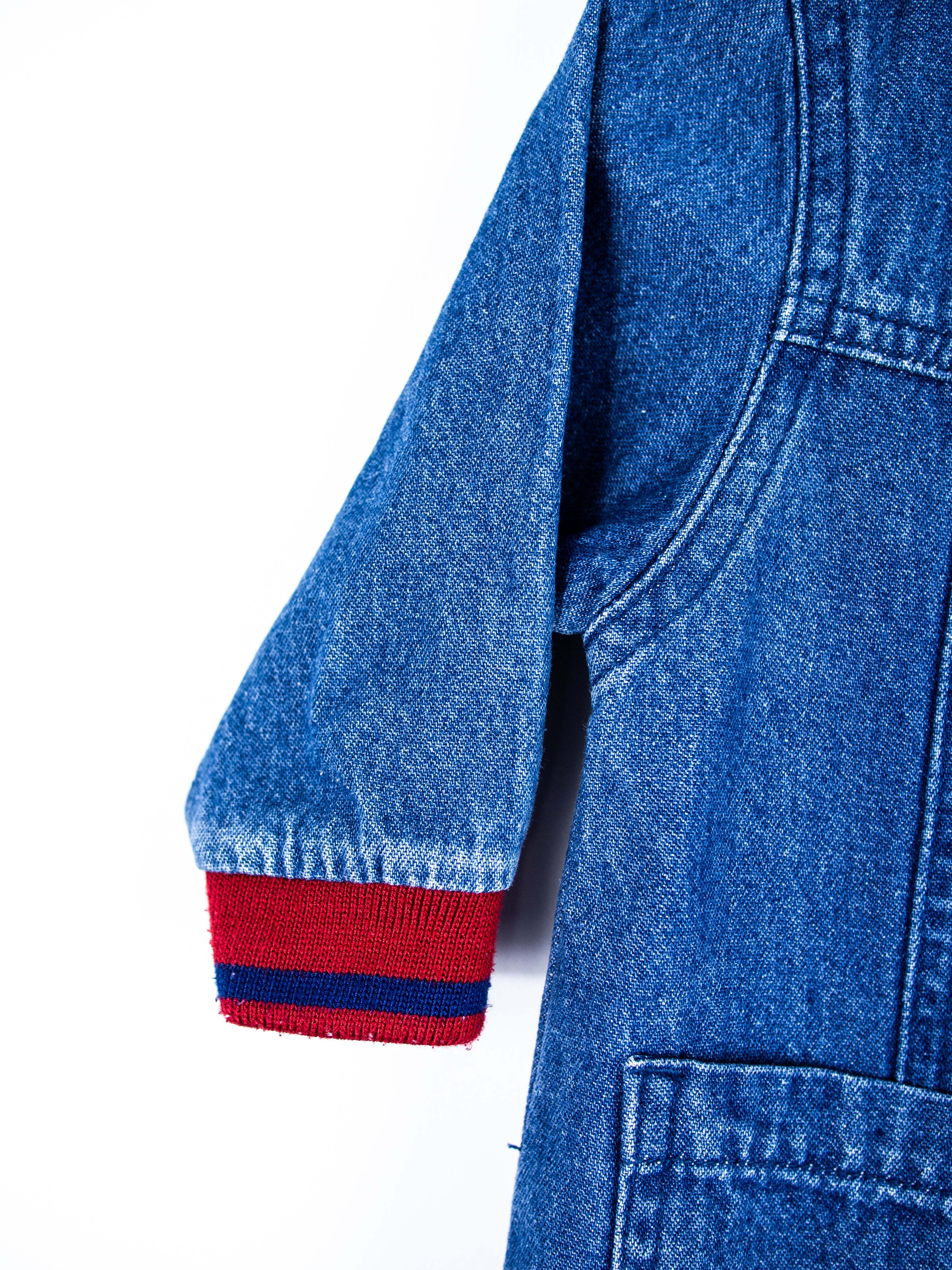Vintage Denim Boiler Suit - Age 3 months