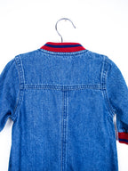 Vintage Denim Boiler Suit - Age 3 months
