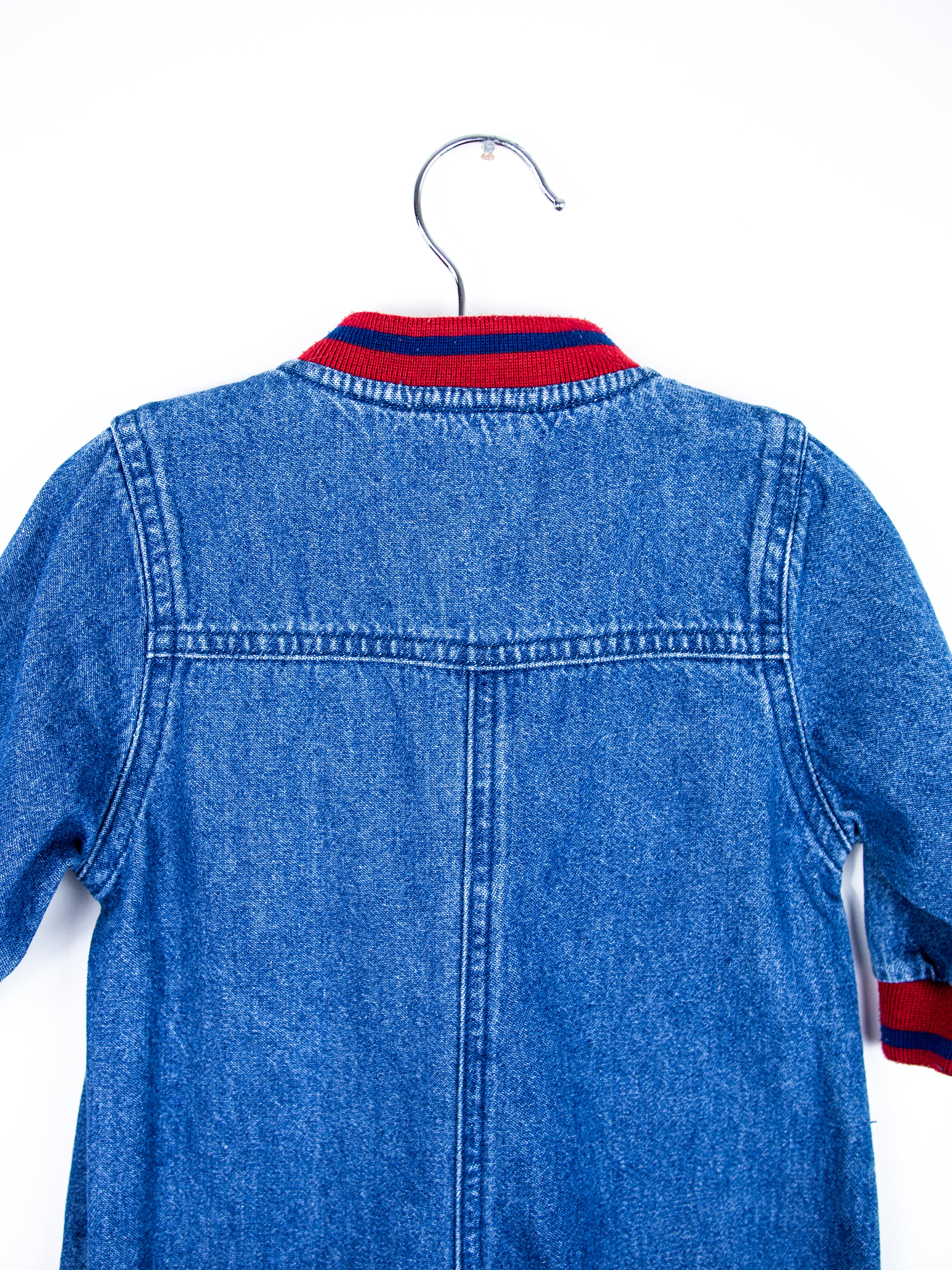 Vintage Denim Boiler Suit - Age 3 months