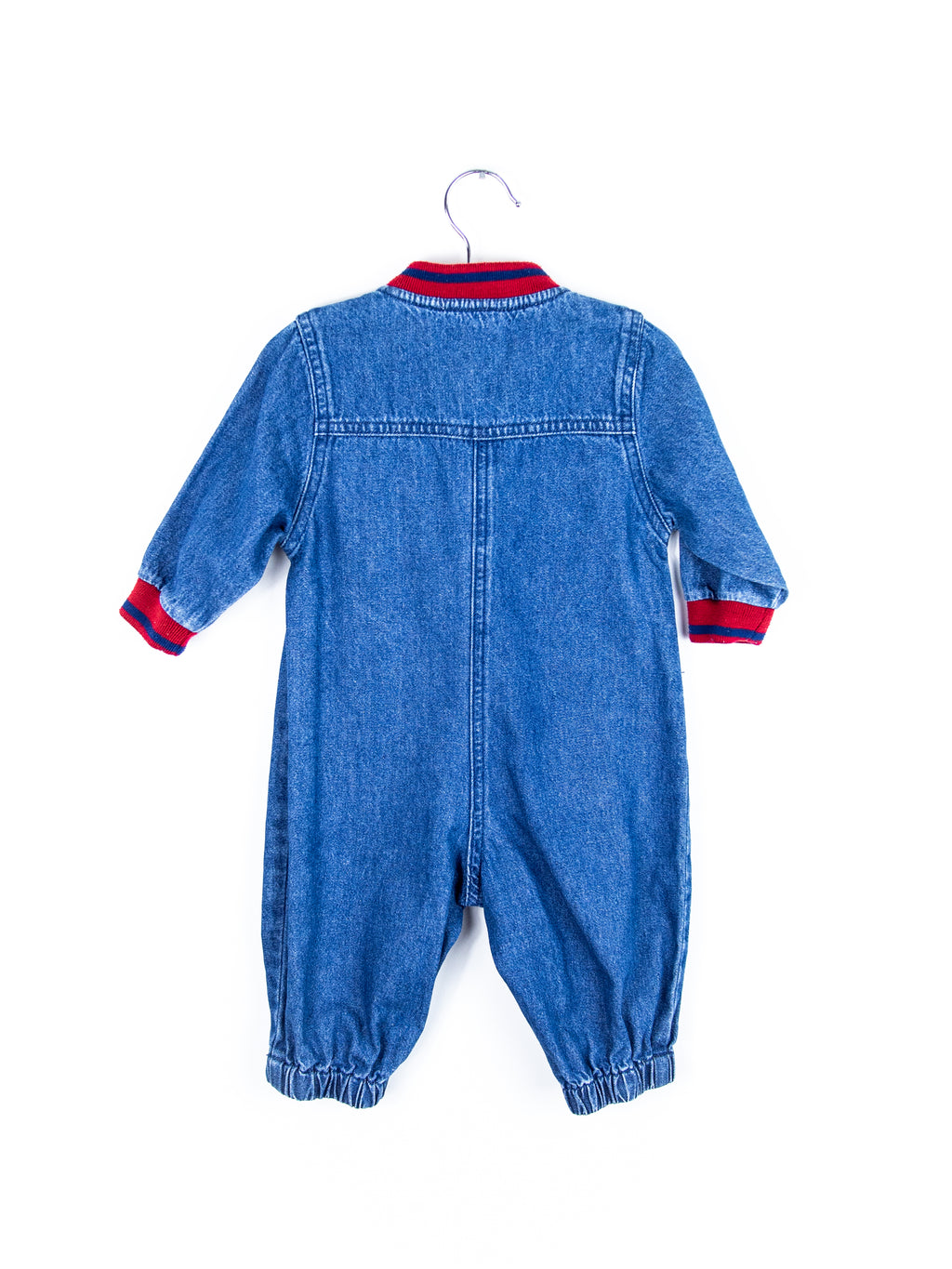 Vintage Denim Boiler Suit - Age 3 months
