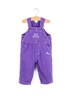 Carhartt Purple Owl Embroidered Dungarees - Age 6-9 months