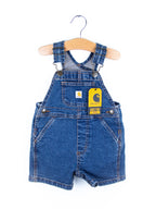 Carhartt Denim Dungaree Shorties - NEW WITH TAGS - Age 9 months