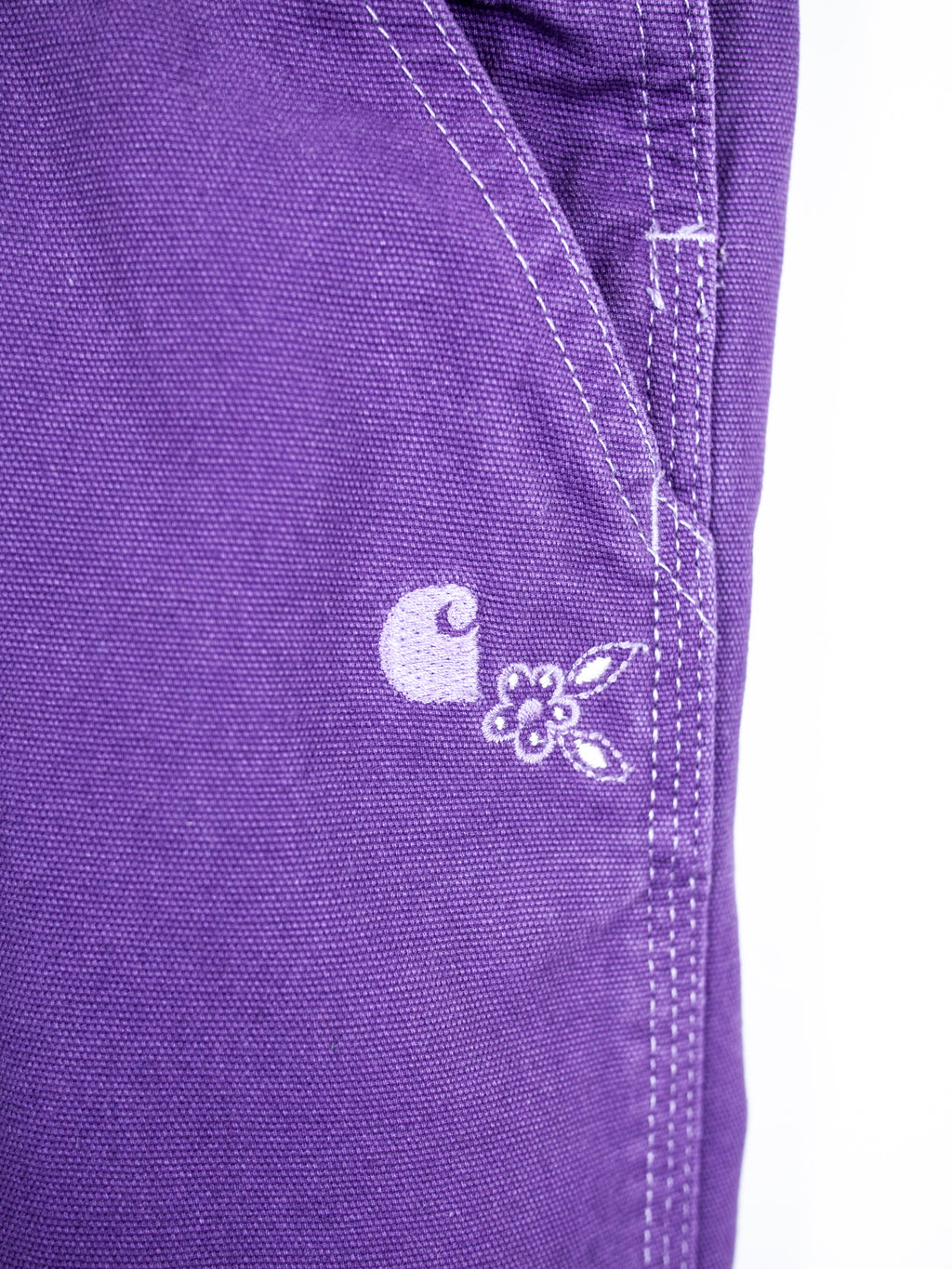 Carhartt Purple Owl Embroidered Dungarees - Age 6-9 months