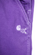 Carhartt Purple Owl Embroidered Dungarees - Age 6-9 months