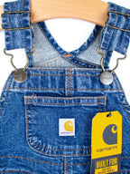Carhartt Denim Dungaree Shorties - NEW WITH TAGS - Age 9 months