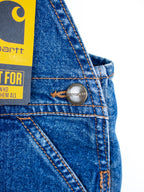 Carhartt Denim Dungaree Shorties - NEW WITH TAGS - Age 9 months