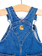 Carhartt Denim Dungaree Shorties - NEW WITH TAGS - Age 9 months
