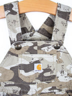 Carhartt Light Camo Dungaree Shorties - Age 3 months