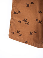 Carhartt Rare Bird Print Dungaree Shorties - Age 12 months