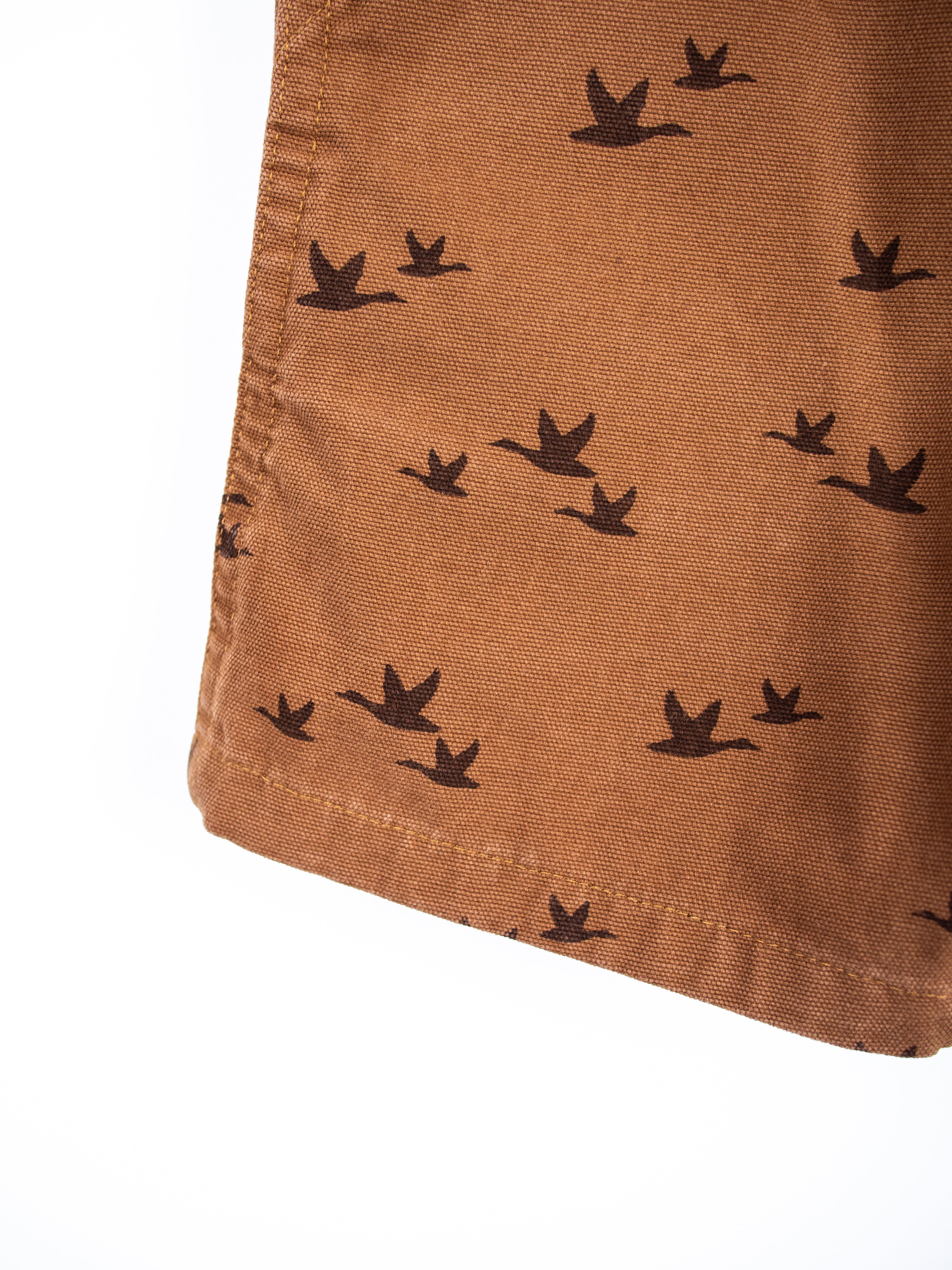 Carhartt Rare Bird Print Dungaree Shorties - Age 12 months
