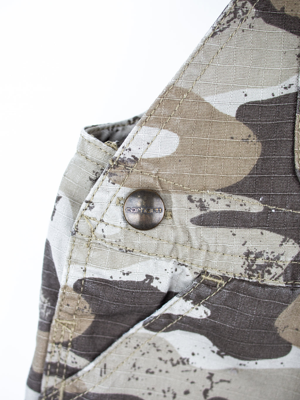 Carhartt Light Camo Dungaree Shorties - Age 3 months