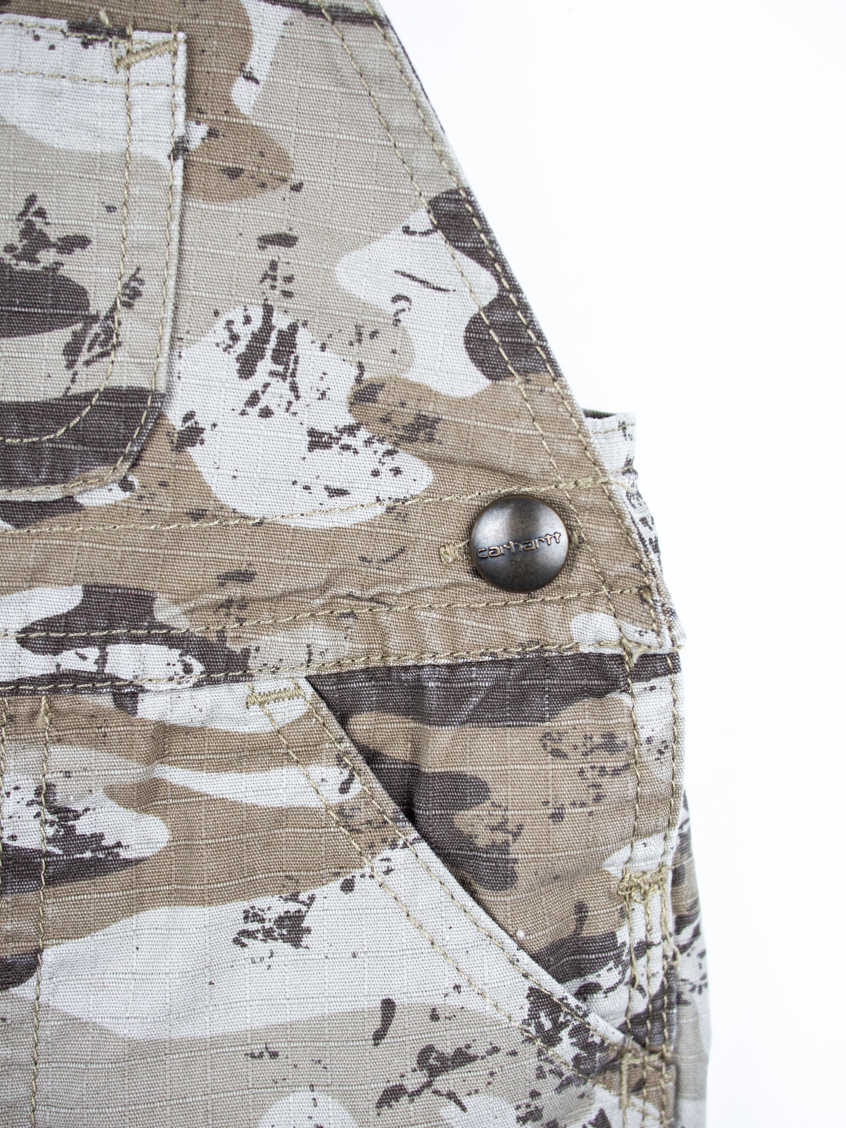Carhartt Light Camo Dungaree Shorties - Age 3 months