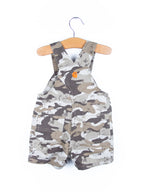 Carhartt Light Camo Dungaree Shorties - Age 3 months