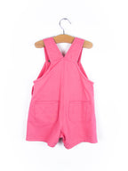 Carhartt Pink Jersey Dungaree Shorties - Age 18 months