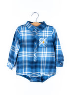 Carhartt Check Flannel Shirt Romper - Age 12 months