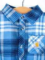 Carhartt Check Flannel Shirt Romper - Age 12 months