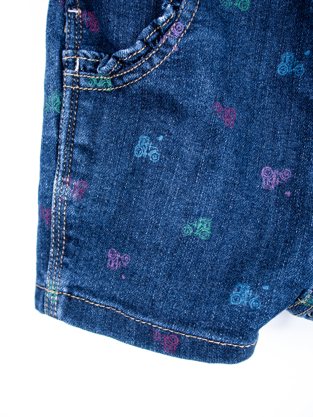 Carhartt Tractor Denim Dungaree Shorties - Age 9 months