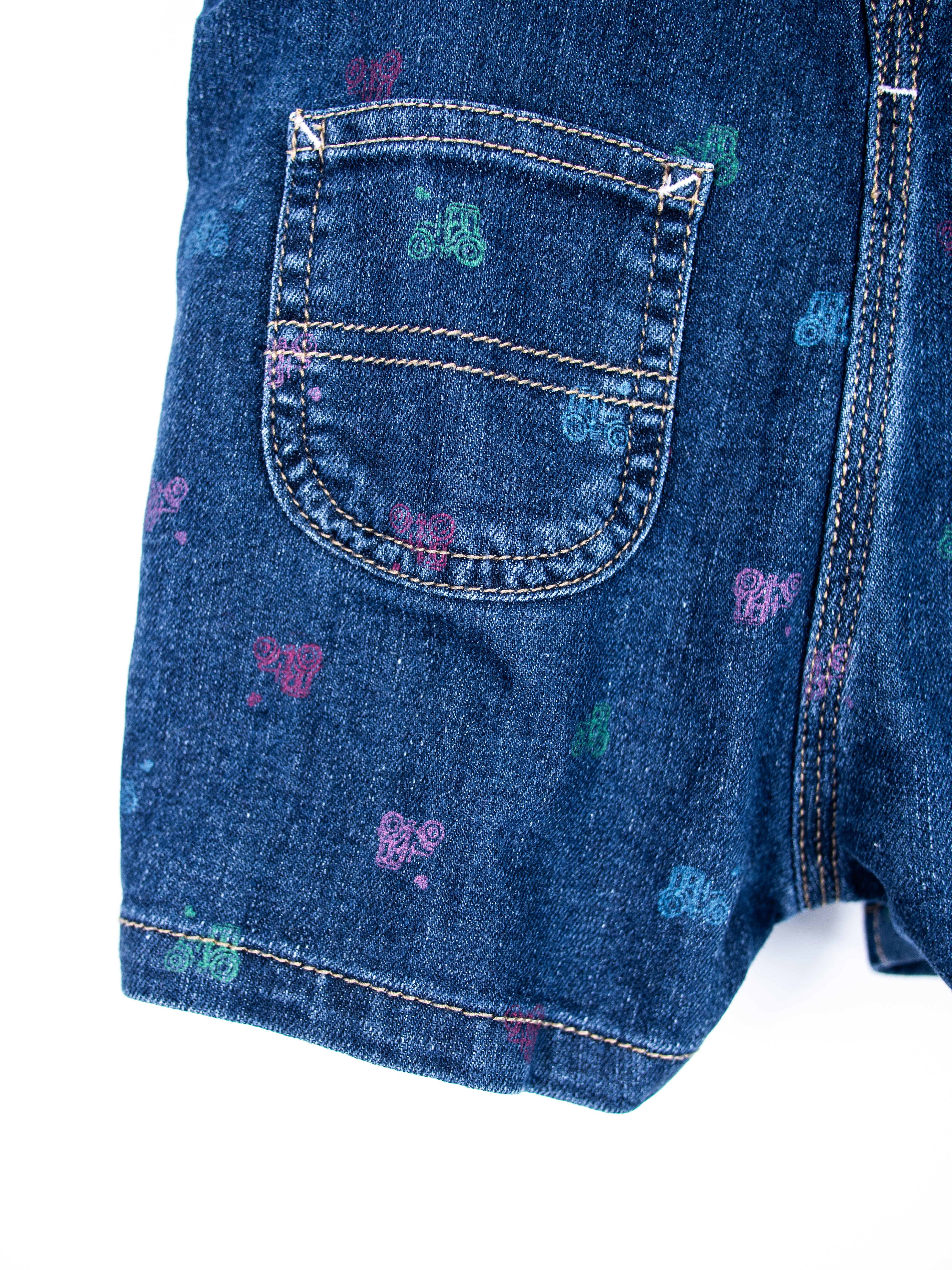 Carhartt Tractor Denim Dungaree Shorties - Age 9 months