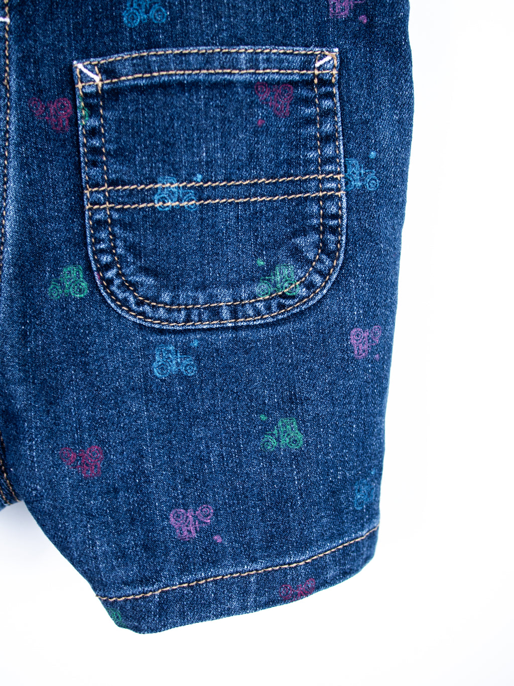 Carhartt Tractor Denim Dungaree Shorties - Age 9 months
