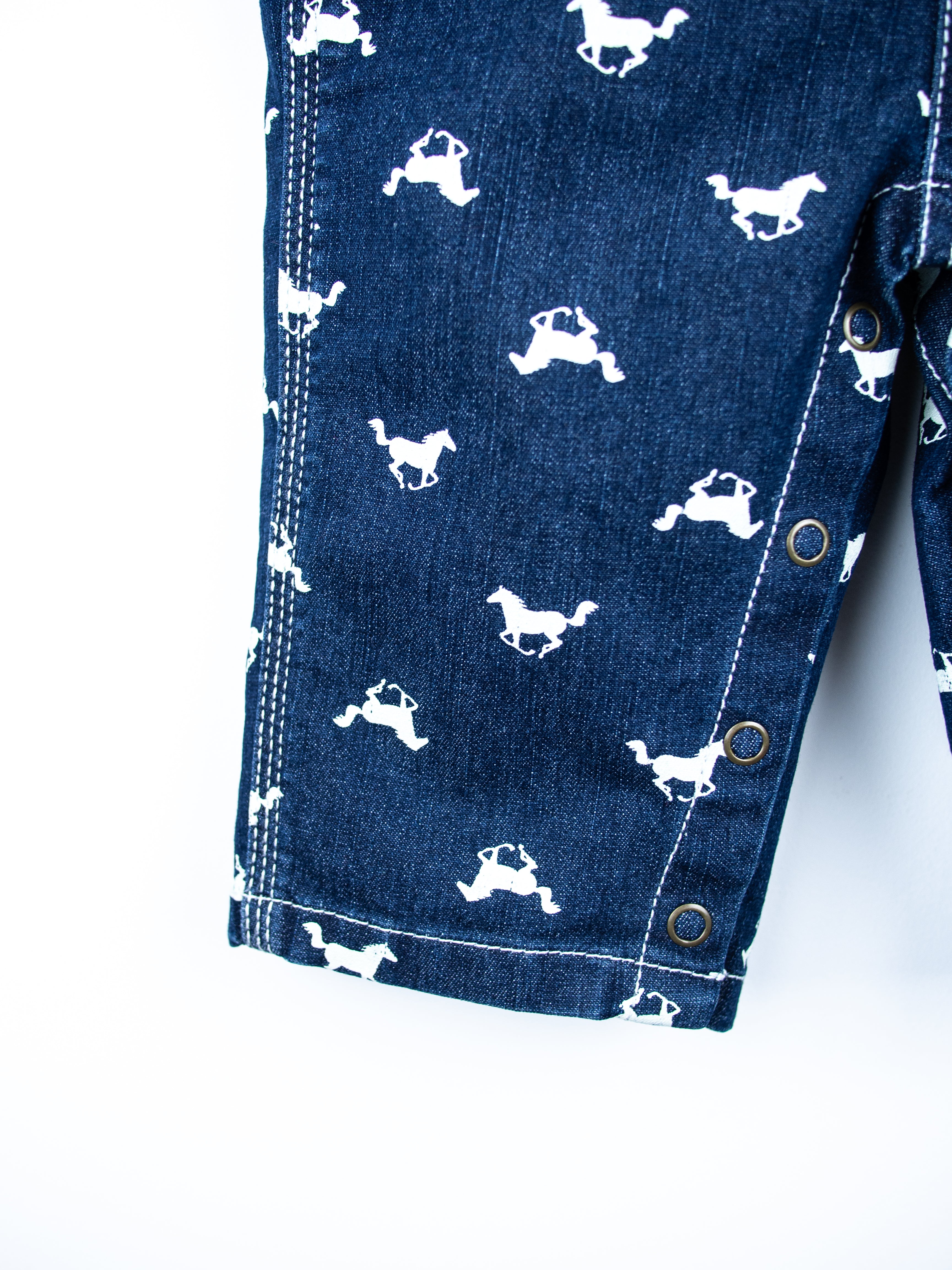 Carhartt Denim Horse Dungarees - Age 6 months