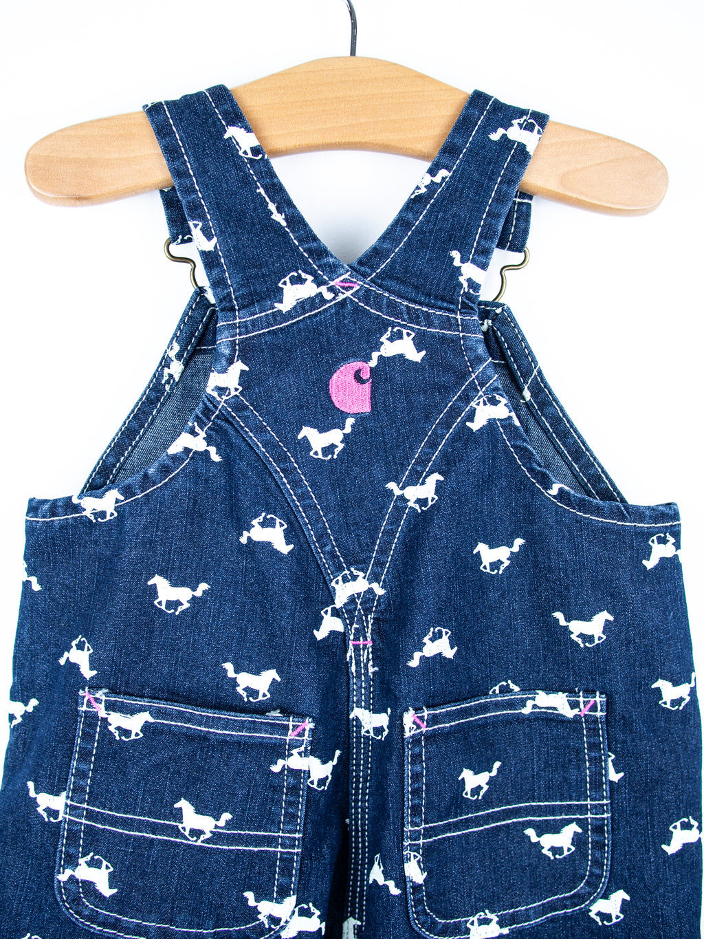 Carhartt Denim Horse Dungarees - Age 6 months