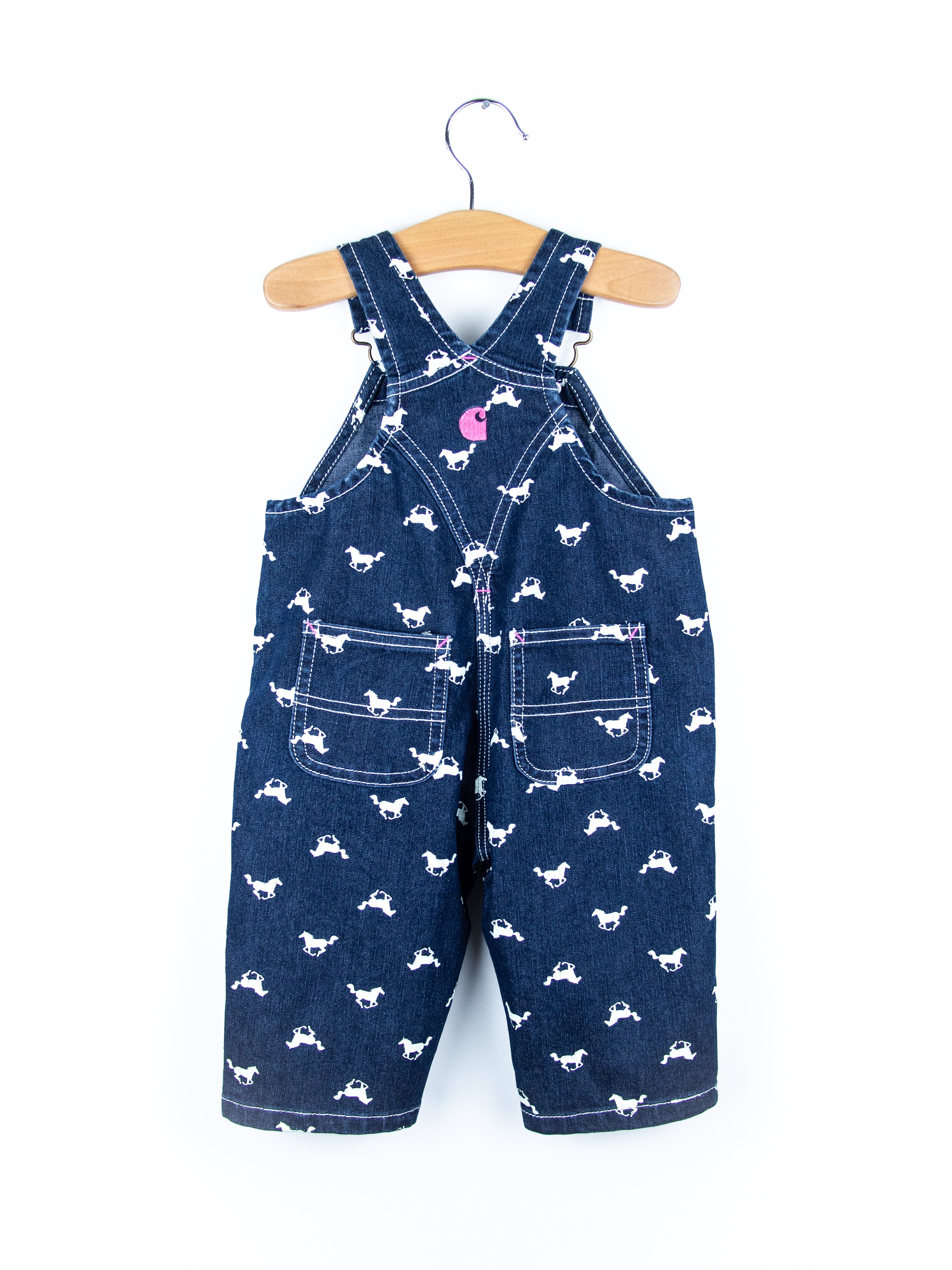 Carhartt Denim Horse Dungarees - Age 6 months