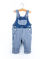Lee Vintage Check Denim Dungarees - Age 12 months